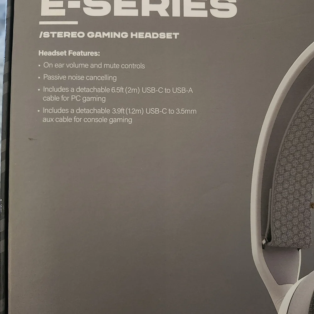 Matix E-Series Silver Gaming Headset